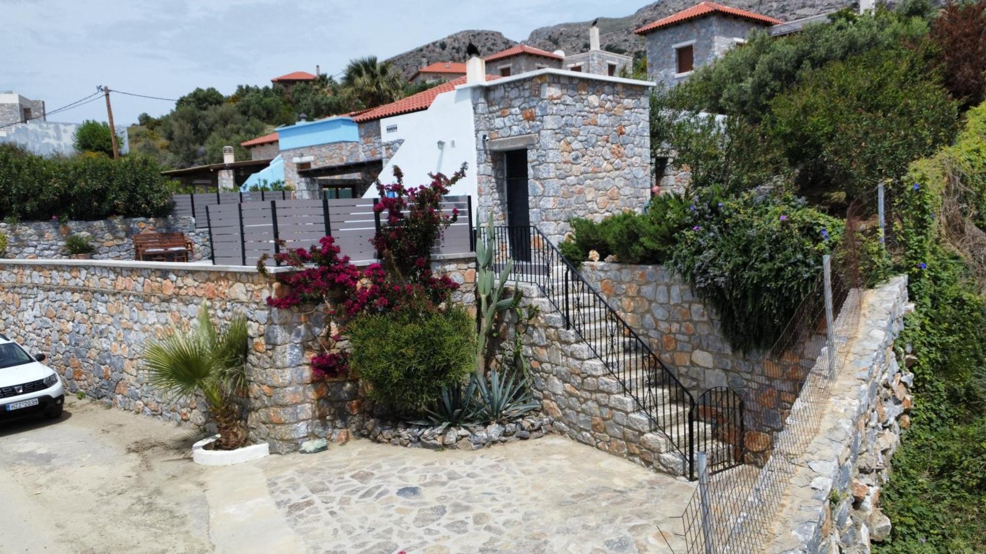 Villa Mavri Ruhige Private Pool Villa, Meerblick Agia Paraskevi  Exterior photo